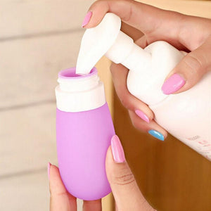 Silicone Refillable Travel Bottles