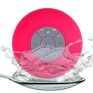 Mini Waterproof Portable Shower Bluetooth Speaker with Suction Cup