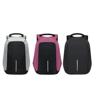 The Diamond Anti Theft Backpack with USB Charger